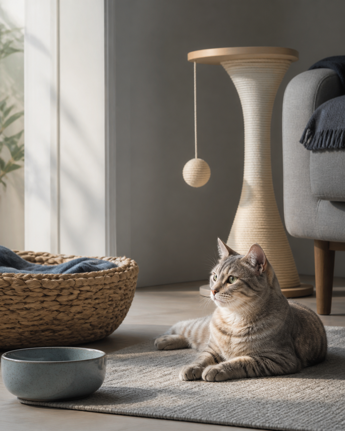 Creating a Calm Indoor Space for Cats