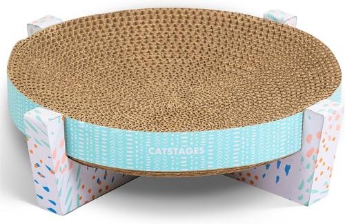 Catstages Easy Life Scratch, Snuggle & Rest Cat Scratcher Toy with Catnip product image