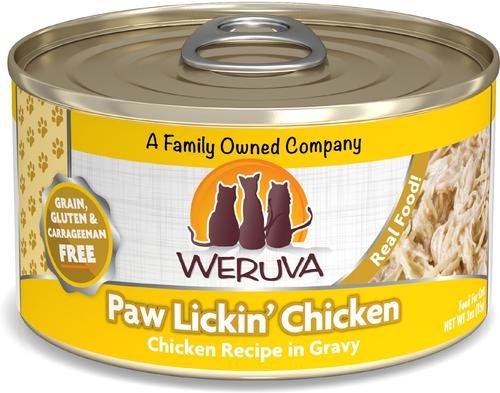 Weruva Paw Lickin’ Chicken in Gravy Grain-Free Wet Cat Food, 3-oz, case of 24 product image